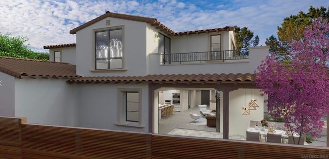 Exterior, Facade, Spanish Mediterranean