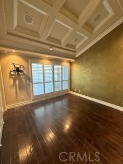 Empty room, Fitness Equipment, Interior, Recessed Lighting, Wood Texture Flooring