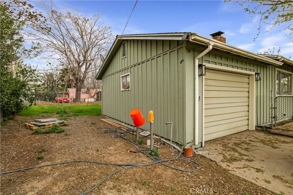 Backyard, Detached Garage, Exterior