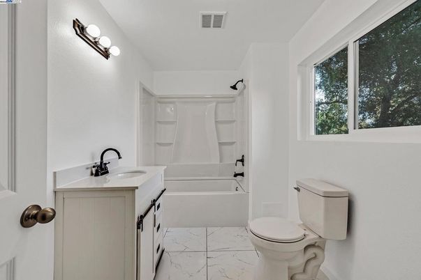 Bathroom, Dual Sink Vanities, Interior, Marble