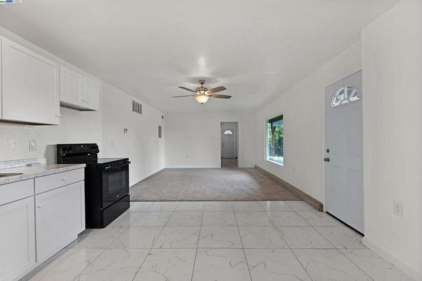 Empty room, Interior, Kitchen, Marble