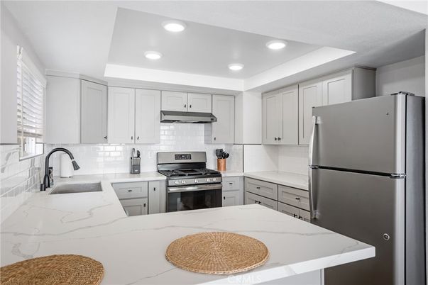 Interior, Kitchen, Recessed Lighting, Stainless Steel Appliances