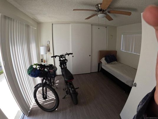 Bedroom, Fitness Equipment, Interior, Wood Texture Flooring