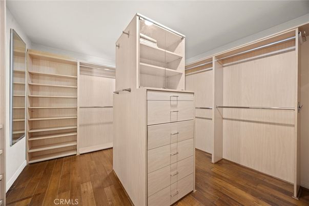 Interior, Walk-in Closets, Wood Texture Flooring