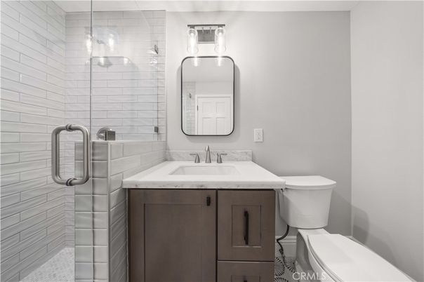 Bathroom, Glass Shower, Interior