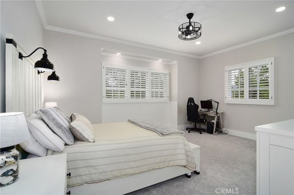 Bedroom, Home Office, Interior, Recessed Lighting