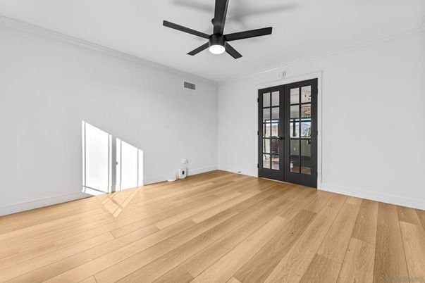 Empty room, Interior, Wood Texture Flooring