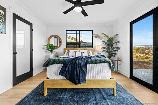Bedroom, Interior, Water, Wood Texture Flooring