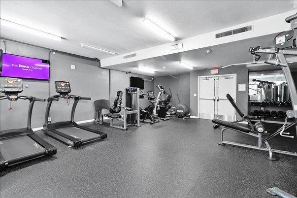 Fitness Equipment, Gym, Interior