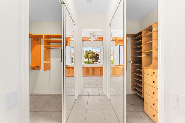 Interior, Walk-in Closets