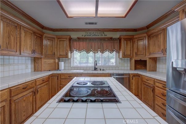 Interior, Kitchen, Tile Countertops