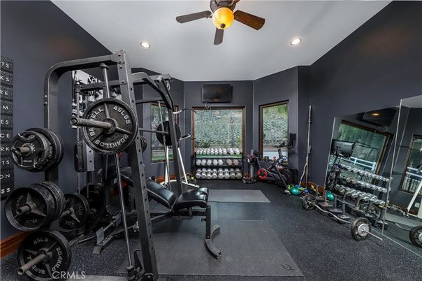 Fitness Equipment, Interior, Recessed Lighting