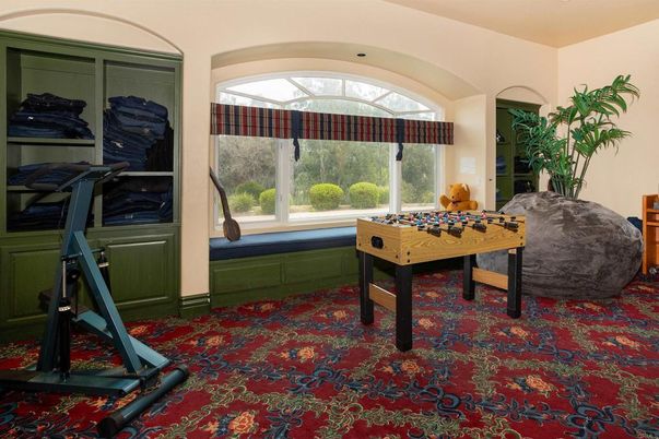 Fitness Equipment, Game Room, Interior