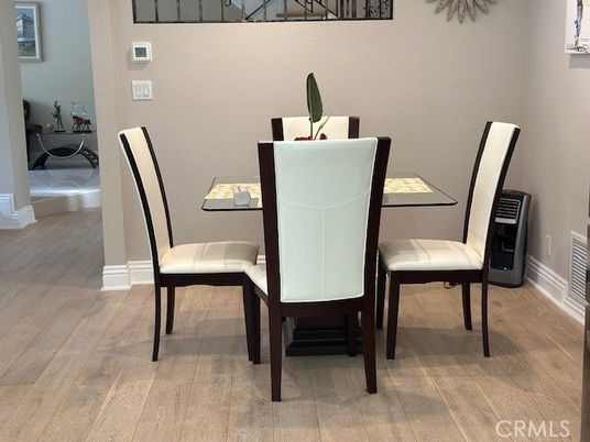 Dining room, Interior, Wood Texture Flooring