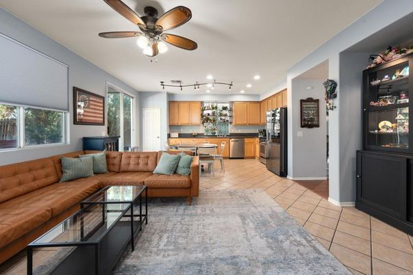 Interior, Kitchen, Living room, Recessed Lighting, Stainless Steel Appliances