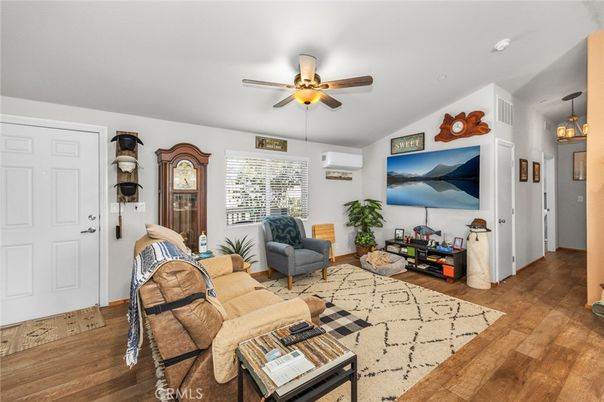 Interior, Living room, Pendant Lights, Wood Texture Flooring