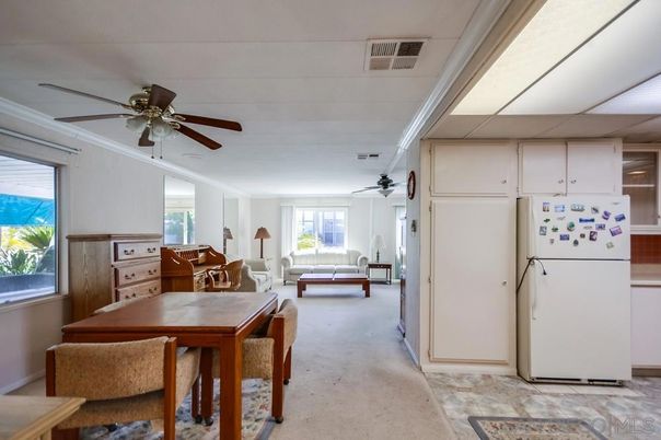 Dining room, Interior, Kitchen, Living room