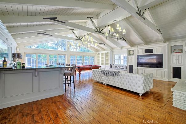 Chandelier, Interior, Living room, Wood Texture Flooring
