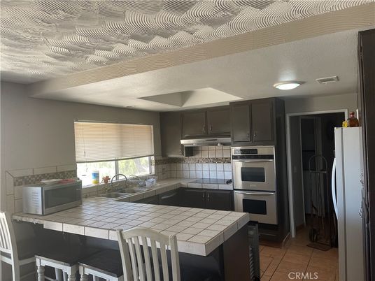 Interior, Kitchen, Stainless Steel Appliances, Tile Countertops
