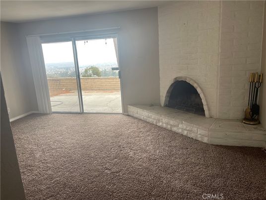 Empty room, Fireplace, Interior, Stone Walls
