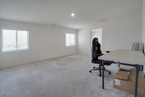 Home Office, Interior, Recessed Lighting