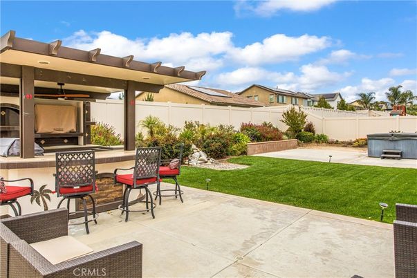 Backyard, Exterior, Hot Tub, Solar Panels