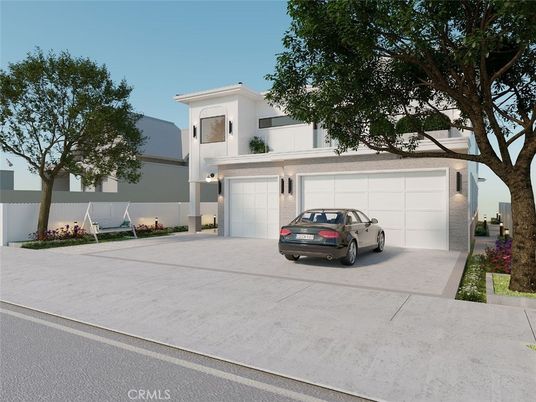 Attached, Exterior, Facade, Modern