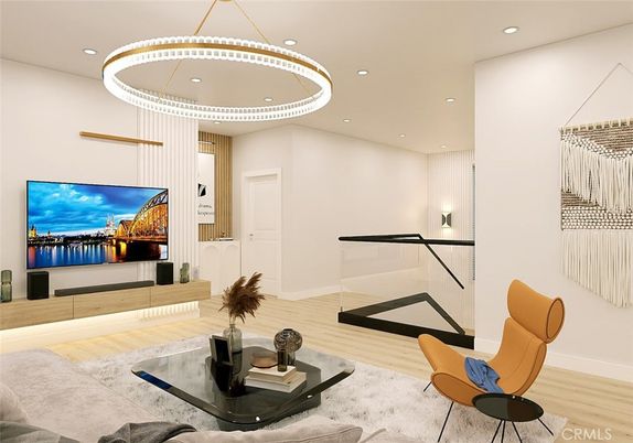 Interior, Pendant Lights, Recessed Lighting, Wood Texture Flooring