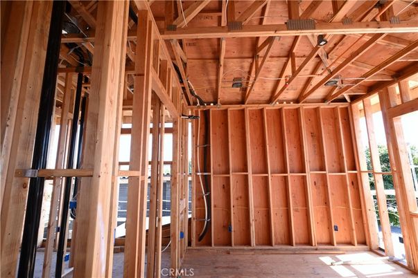 Empty room, Interior, Wooden Beams, Wooden Ceilings, Wooden Walls