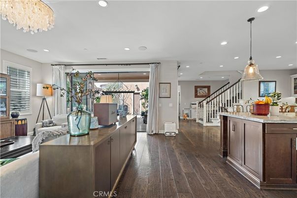 Chandelier, Interior, Pendant Lights, Recessed Lighting, Wood Texture Flooring