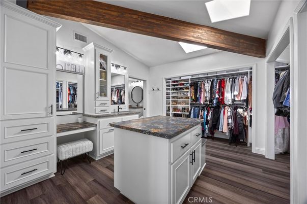 Interior, Walk-in Closets, Wooden Beams, Wood Texture Flooring