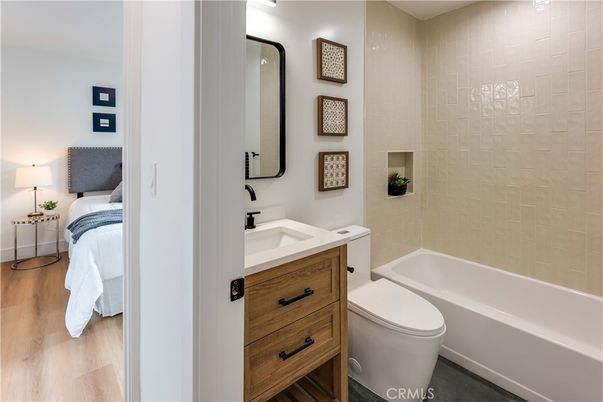 Bathroom, Bedroom, Interior, Wood Texture Flooring