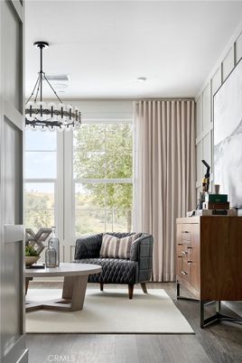 Interior, Living room, Pendant Lights, Wood Texture Flooring