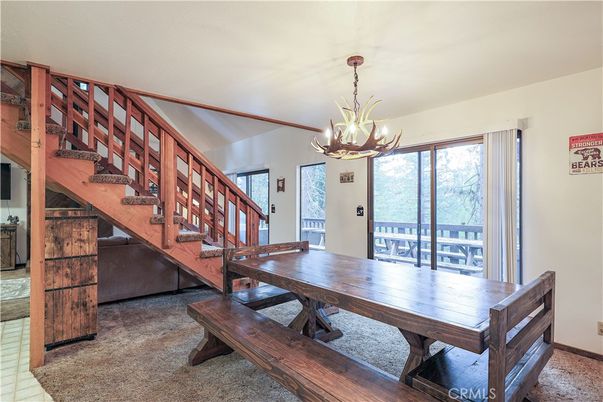 Chandelier, Dining room, Interior