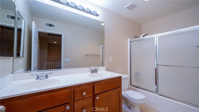 Bathroom, Dual Sink Vanities, Glass Shower, Interior