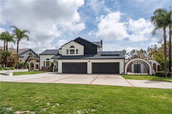 Attached, Backyard, Exterior, Facade, Solar Panels, Ranch