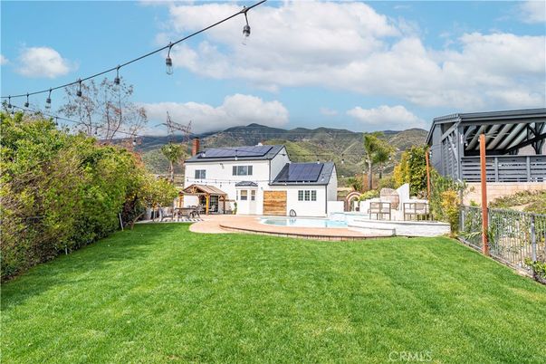 Backyard, Exterior, Pool, Solar Panels