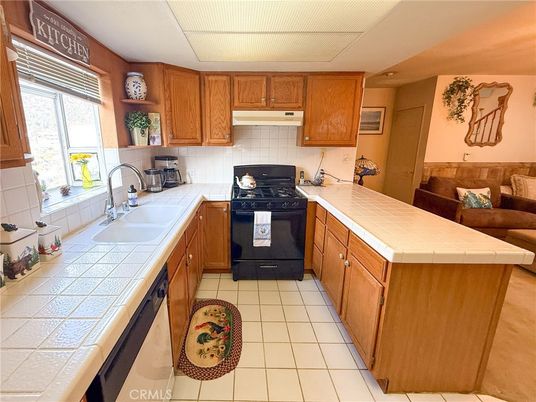 Interior, Kitchen, Tile Countertops