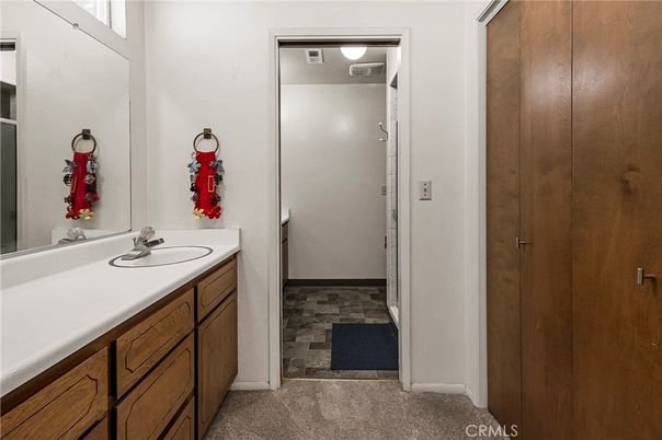 Bathroom, Dual Sink Vanities, Glass Shower, Interior