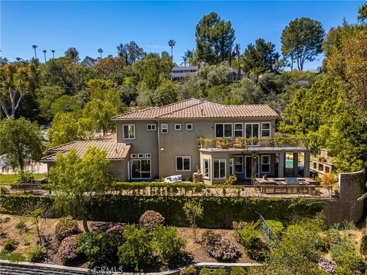 Backyard, Exterior, Facade, Mediterranean