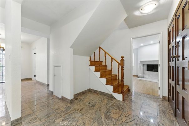 Fireplace, Interior, Recessed Lighting, Wood Texture Flooring