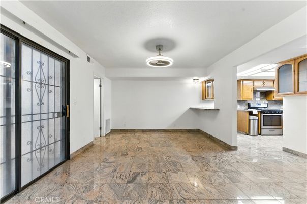 Interior, Kitchen, Pendant Lights, Stainless Steel Appliances
