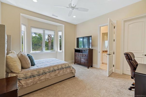 Bedroom, Home Office, Interior, Recessed Lighting