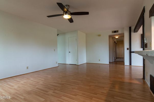 Empty room, Interior, Wood Texture Flooring