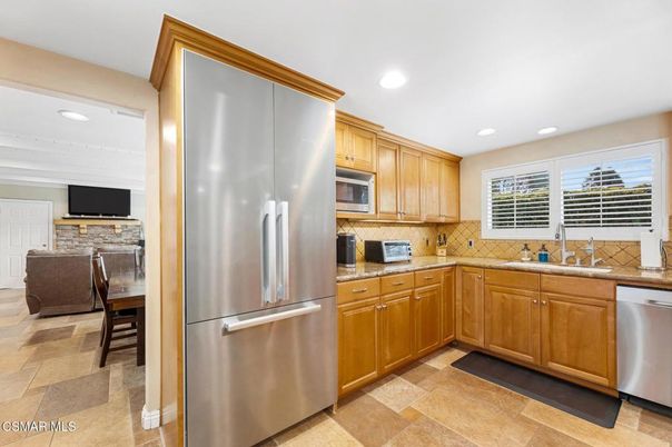 Interior, Kitchen, Recessed Lighting, Stainless Steel Appliances