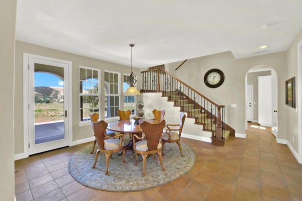 Dining room, Interior, Pendant Lights, Recessed Lighting