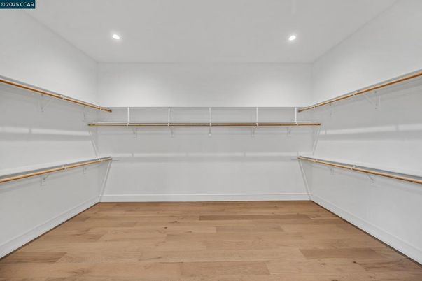 Interior, Recessed Lighting, Walk-in Closets, Wood Texture Flooring