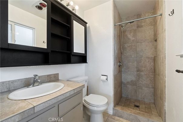 Bathroom, Glass Shower, Interior, Tile Countertops