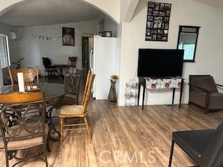 Dining room, Interior, Wood Texture Flooring