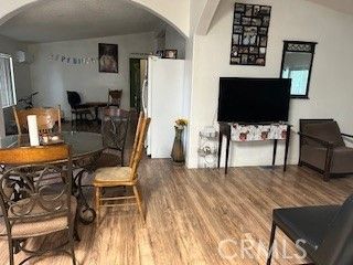 Dining room, Interior, Wood Texture Flooring